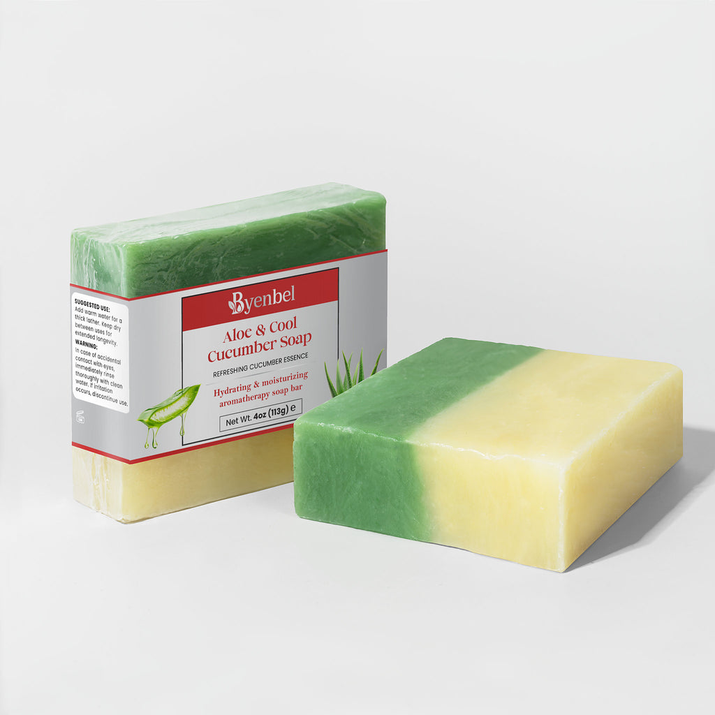 Aloe & Cool Cucumber Soap | Natural Care by Byenbel
