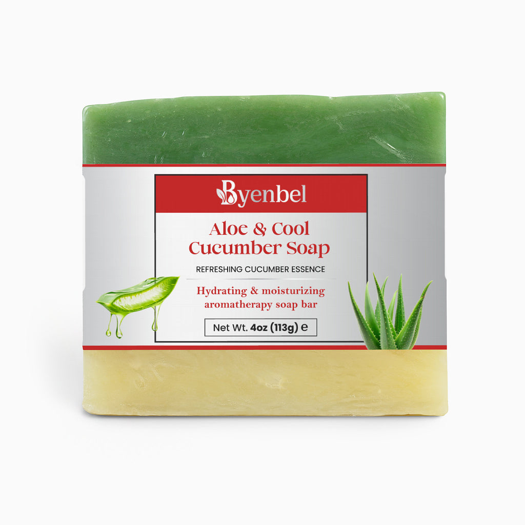 Aloe & Cool Cucumber Soap | Natural Care by Byenbel